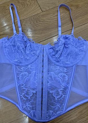 Корсет лиловый