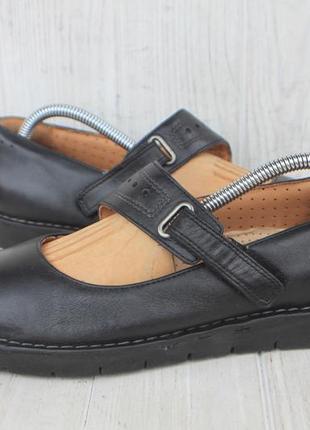 Туфлі clarks шкіра англія 38р туфлі