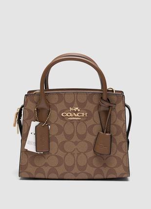 Кожаная сумка coach