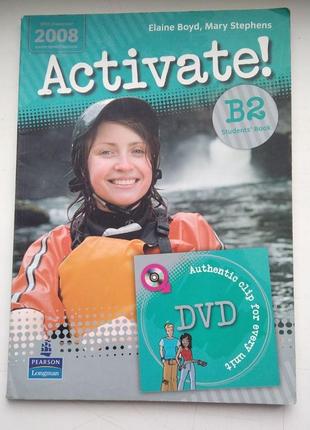 Книга учебник activate b2 students book