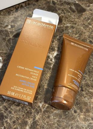 Успокаивающий крем для лица academie bronzecran