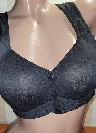 Бюстгальтер натуральний з застібкою попереду