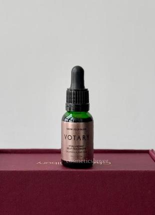 Votary hyaluronic self-tan drops гіалуронова кислота автозасмага для шкіри обличчя краплі сироватка для автозасмаги засмаги автозагар