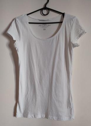 Белая футболка logg от h&amp;m