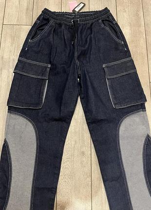 Джинсы, широкие джинсы2 фото