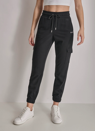 Джоггеры брюки на флисе карго оригинал cargo dkny