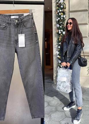 Джинси zara mom fit