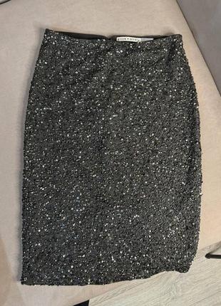 Юбка с пайетками alice + olivia