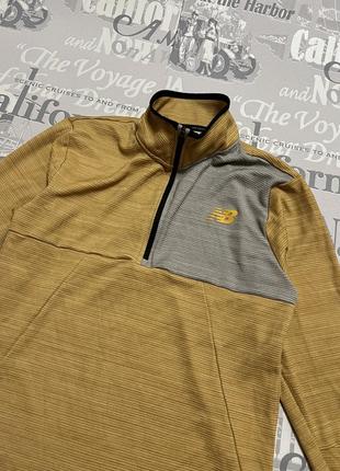 New balance мужская спортивная кофта/лонгслив/рашгард для тренировок