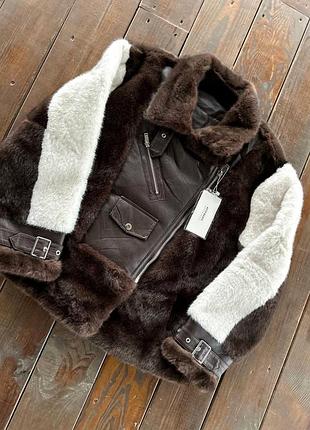 Женская шубка-дубленка