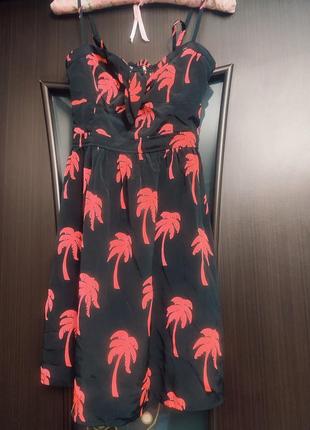 Сарафан платья платье пальма