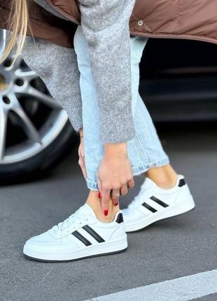 Кроссовки женские пресс кожа деми