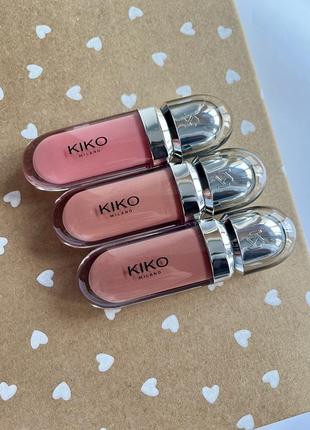 Блиск для губ 3d hydra lipgloss kiko milano