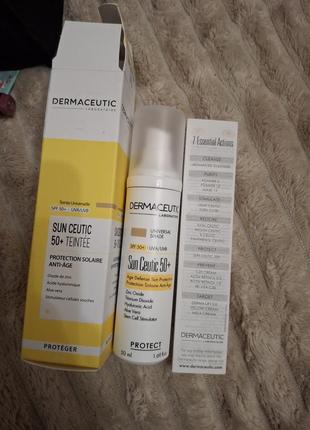 Sun ceutic 50+,age defense sun protection/защита от солнца для защиты кожи от признаков старения. 50