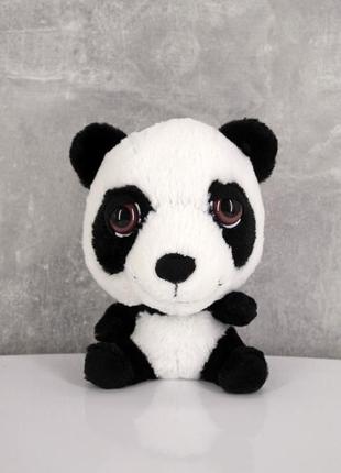 Классная мягкая игрушка "big headz" панда.