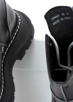 Женские демисезонные ботинки ALEXANDER MCQUEEN LARRY HIGH-TOP SNEAKERS5 фото