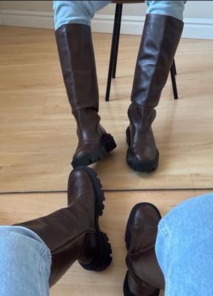 Сапоги zara