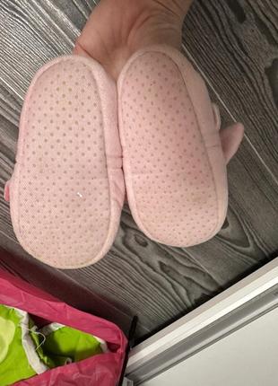 Домашні капці на дівчинку