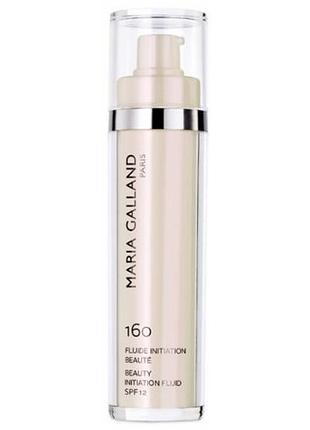 Легкий дневной крем spf12 "последняя в красоту" мария галланд fluide initiation beaute No 160 maria galland