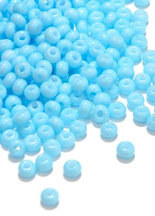 Бисер чехия preciosa 10/0 no 03134 (натуральный голубой) / 5 г