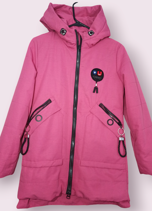 Курточка на дівчинку, тепла осіння/ весняна куртка