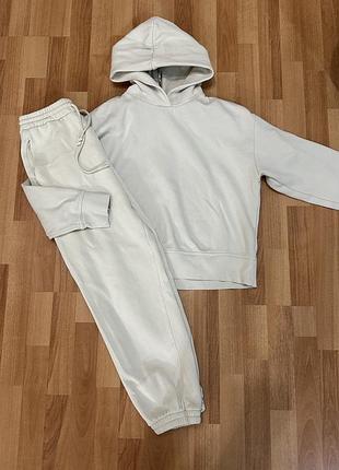 Прогулочный костюм, спортивный костюм на флисе от zara