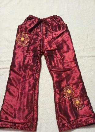 Теплі зимові штани