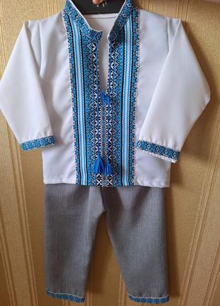 Вышиванка. украинский вышитый костюм для мальчика