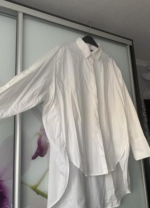 Сорочка оверсайз zara