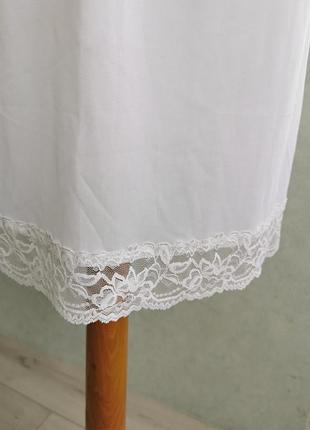 Подъюпник, нижняя юбка, подъюбник с кружевом2 фото