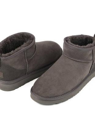 Натуральные мужские угги ugg australia men ultra grey