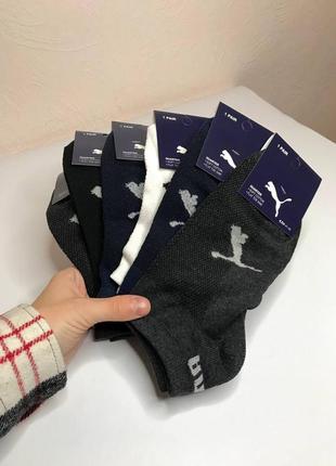 Набір універсальних чоловічих шкарпеток puma