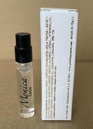 Gritti monica extrait de parfum, limited edition, 2ml