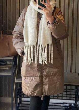 Пуховик двусторонний женский massimo dutti