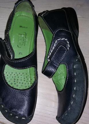 Camel active (немежность) кожаные туфли-балетки р.36 1/2 (23,5 см)