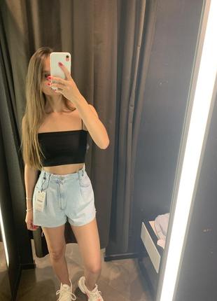 Джинсовые шорты zara
