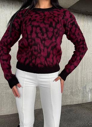 Женский теплый свитер 2