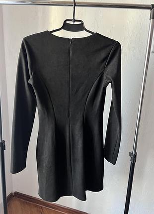 Чорна сукня коротка 2