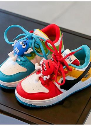 Кроссовки детские mandms разноцветные