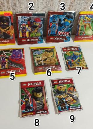 Міні лего фігурки "ніндзяго". ninjago. lego.
