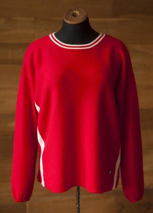 Червоний кашеміровий светр жіночий paul kehl, розмір s, m