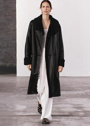 Дубленка zara