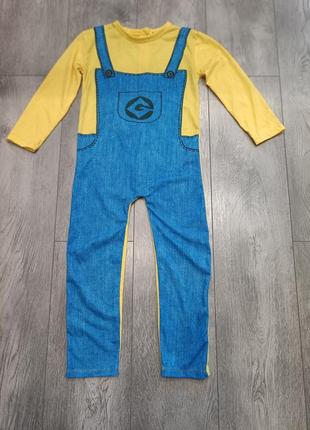 Карнавальний костюм міньйон despicable me на вік 4-5 років