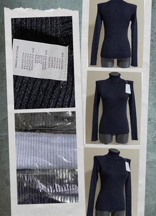 Эффектный,яркий,нарядный и стильный гольф с люрексом,рукав реглан8 фото