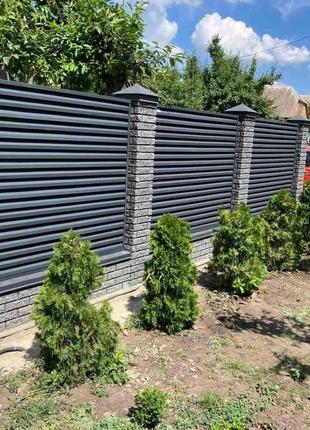 Парканы-жалюзи - лучший выбор для вашего двора
