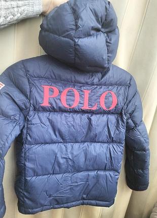 Пуховик курточка оригинал polo
