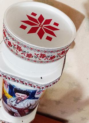 Тубус разрисованный | расписной | м777 155 мм / изображение т. шевченко / леси украинки