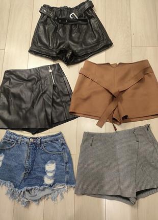 Шорти юбка zara