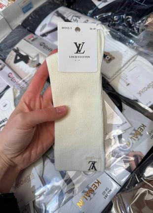 Шерстяні термо шкарпетки високі під угги однотонні рубчик з емблемою