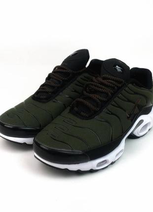 Кроссовки nike air tn plus olive2 фото